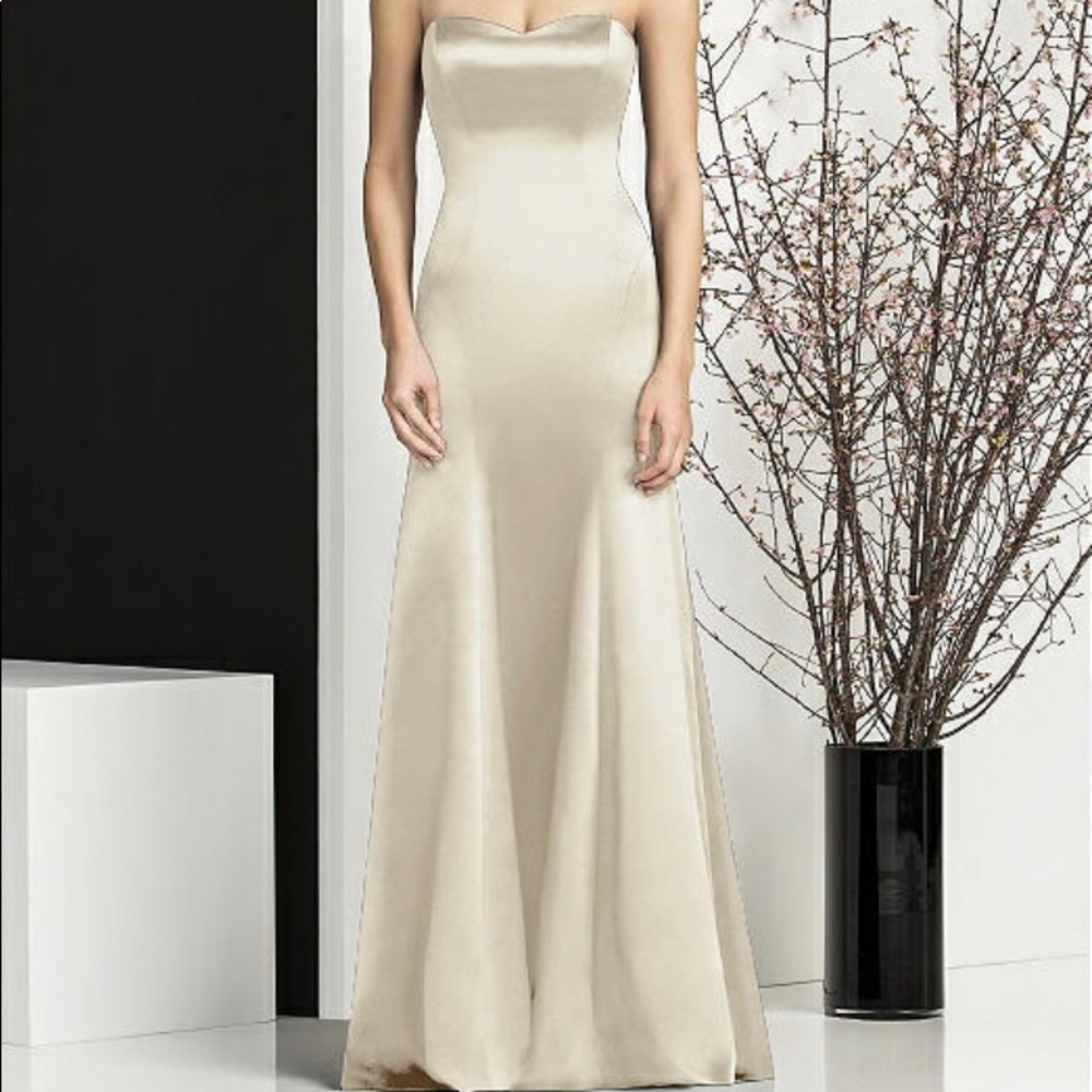 After Six Gold Bridesmaid/Evening Gown. 0